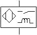 Symbole d'un dtecteur inductif
